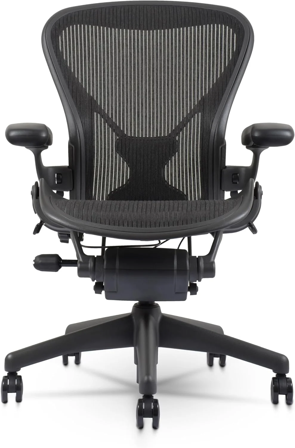 Herman Miller Aeron ergonomic office chair side view