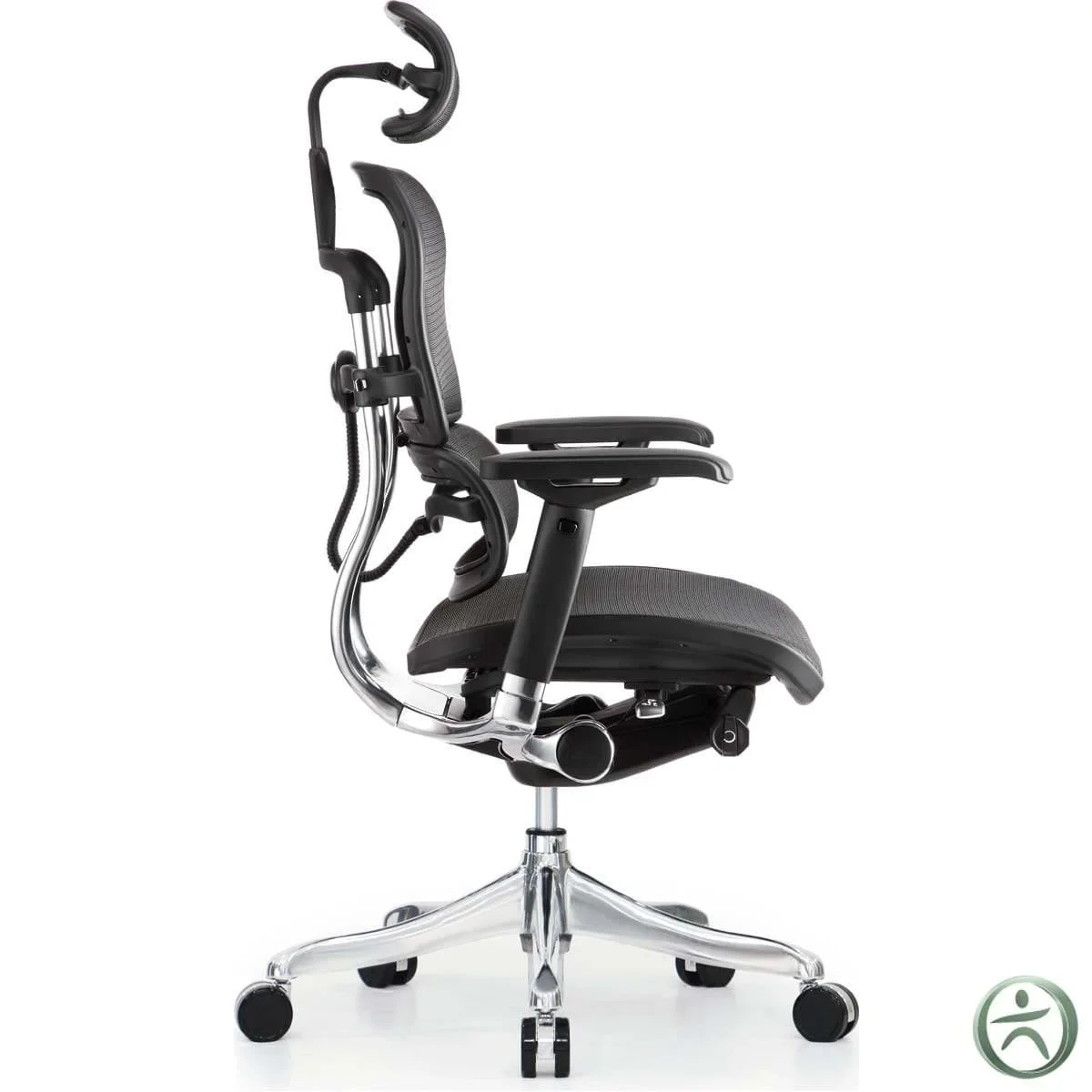 Ergohuman ergonomic office chair with headrest