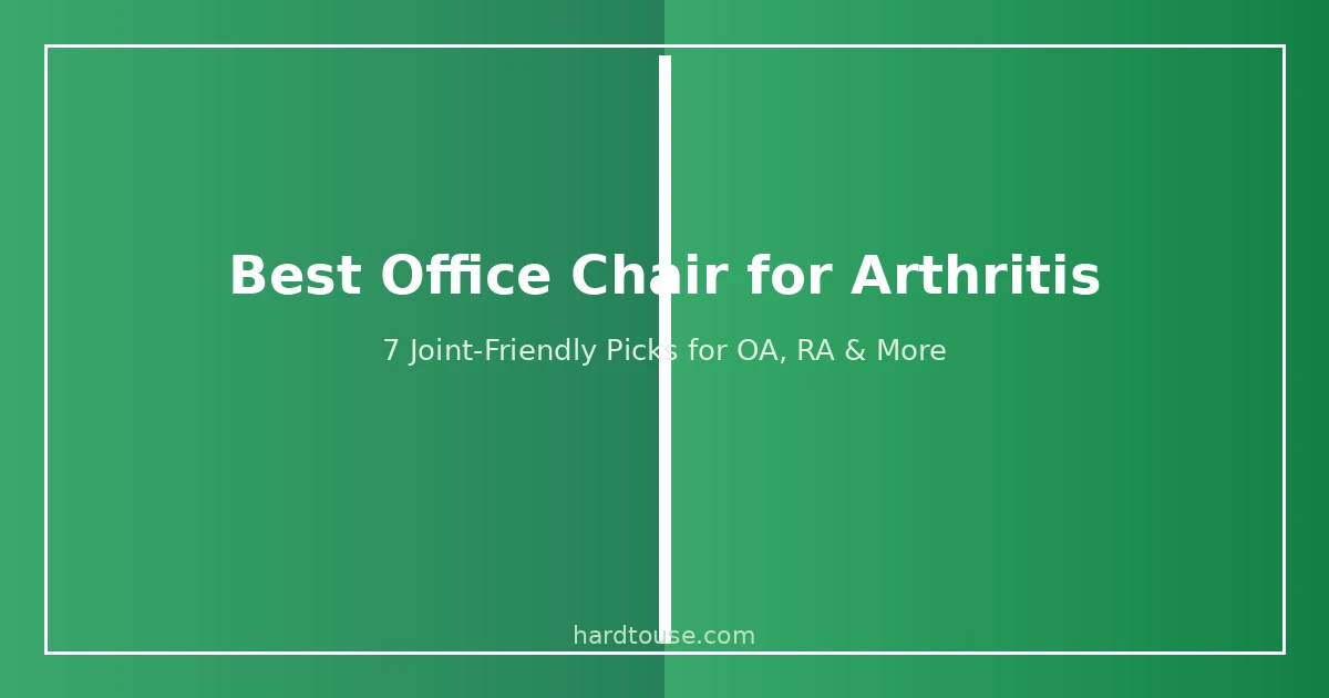 Best office chair for arthritis with joint-friendly ergonomic features for pain relief