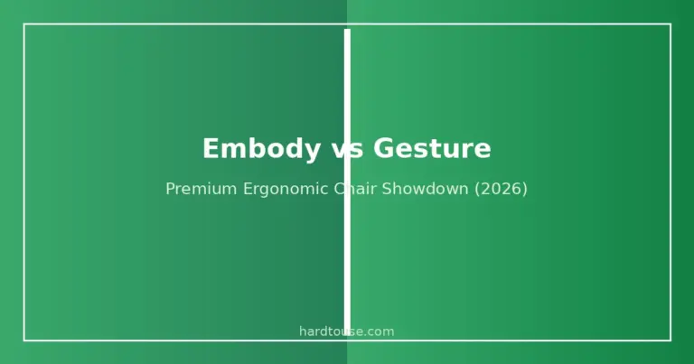 Herman Miller Embody vs Steelcase Gesture: Which Premium Chair Wins in 2026?