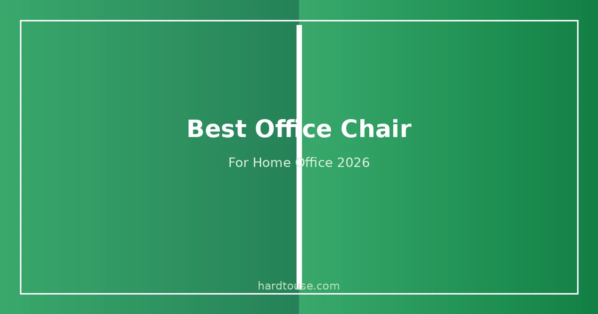 Best office chair for home office setup with ergonomic features