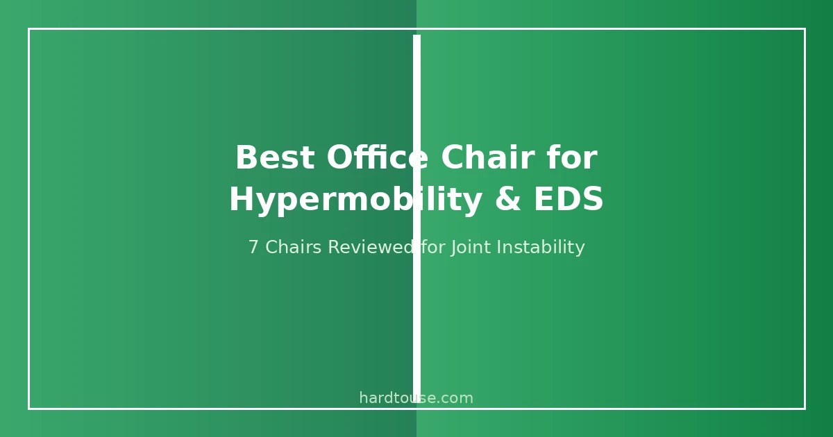 Best office chair for hypermobility and EDS with adjustable lumbar and joint support