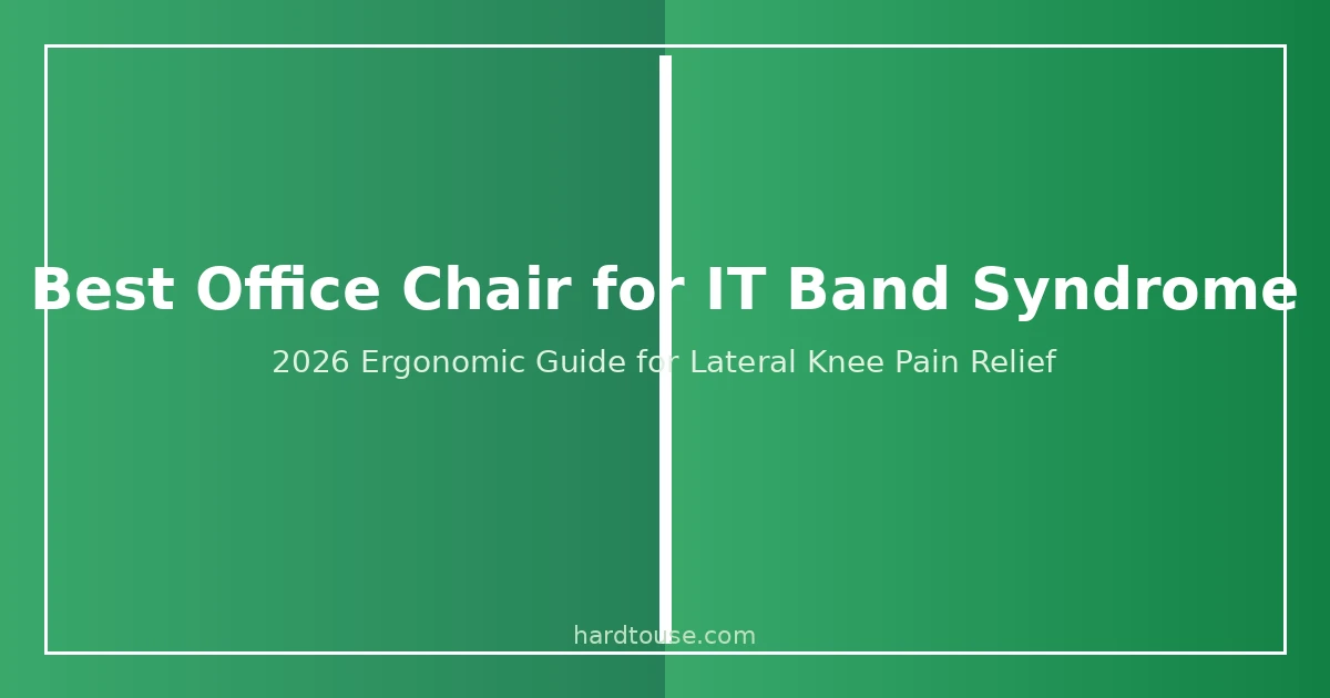 Best office chair for iliotibial band syndrome — ergonomic seating guide for lateral knee pain relief