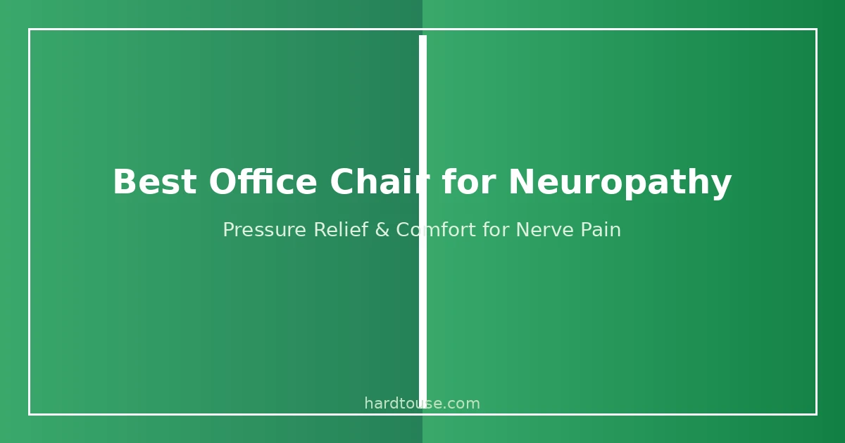 Best office chair for neuropathy - ergonomic seating for nerve pain relief