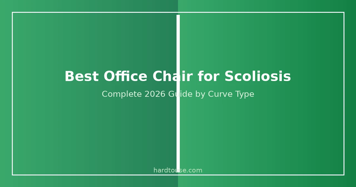 Best office chair for scoliosis - ergonomic seating guide for curved spine support