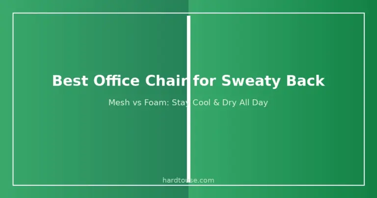 Best Office Chair for Sweaty Back: 6 Breathable Picks That Actually Work (2026)