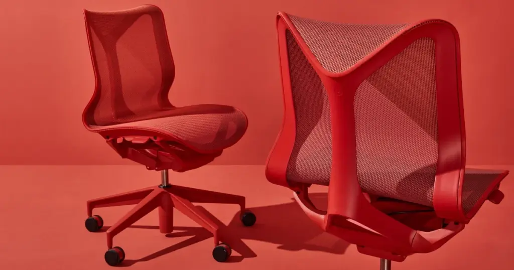 Herman Miller Cosm chair official product photo with auto-harmonic tilt