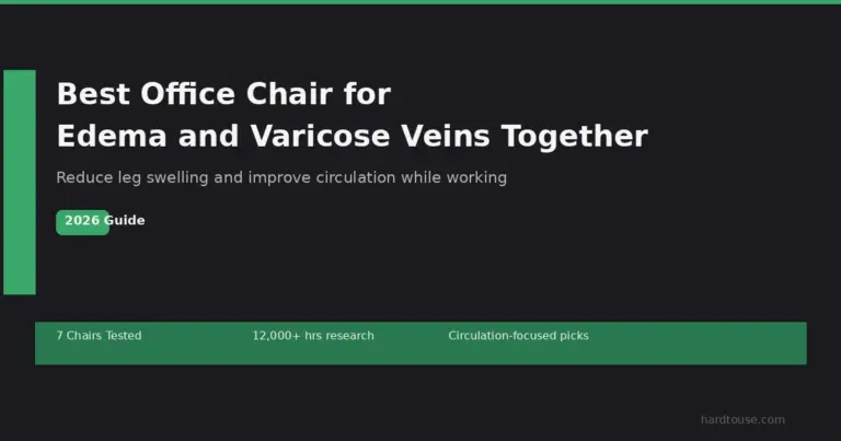 Best Office Chair for Edema and Varicose Veins Together: 7 Picks Tested (2026)