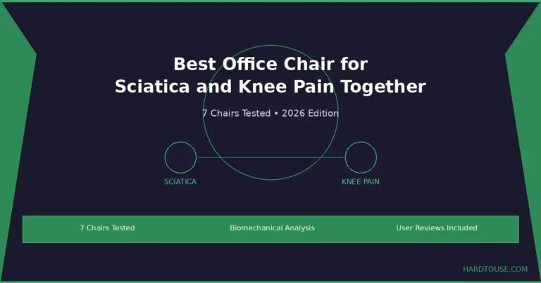 Best Office Chair for Sciatica and Knee Pain Together: 7 Picks Tested (2026)